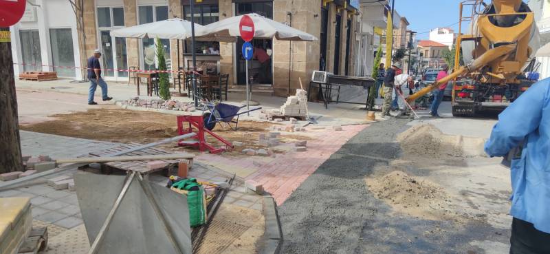 Μερκούρης για κατασκευή πεζοδρομίων στην Κυπαρισσία