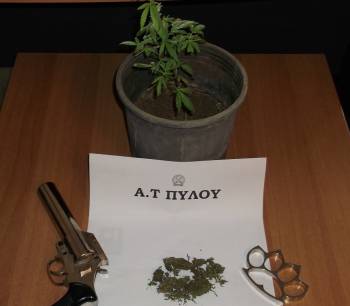 Δύο συλλήψεις για ναρκωτικά και κλοπές στον Ευαγγελισμό Μεσσηνίας