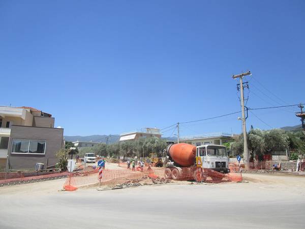 Παίρνει μορφή ο κόμβος “Φωτεινή” στην Καλαμάτα