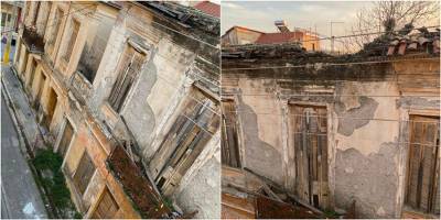 Καλαμάτα: Επικίνδυνα διατηρητέα σε Φαρών και Δημακοπούλου