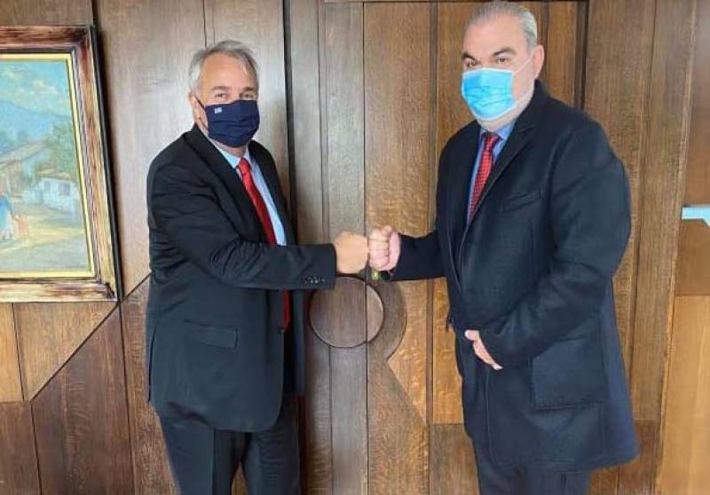 Συνάντηση Βορίδη - Λεβεντάκη για την αγροτική οδοποιία στην Τριφυλία