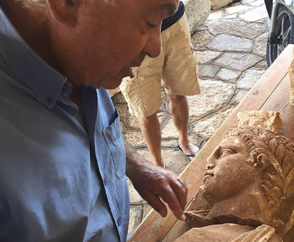 Νέο σημαντικό εύρημα του καθηγητή Πέτρου Θέμελη: Κεφαλή αθλητή στην Αρχαία Μεσσήνη