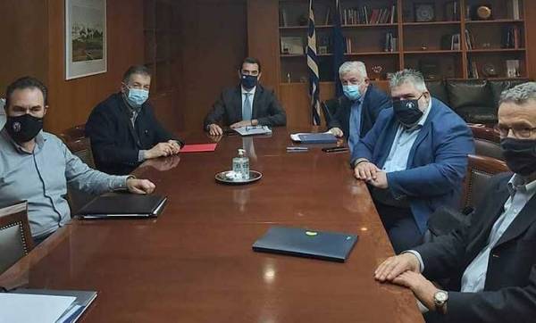 Επαφές Χριστογιαννόπουλου για Επιχειρηματικό Πάρκο Μεγαλόπολης