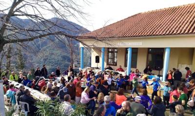Στο Λαδά έκοψε πίτα ο Ορειβατικός Καλαμάτας