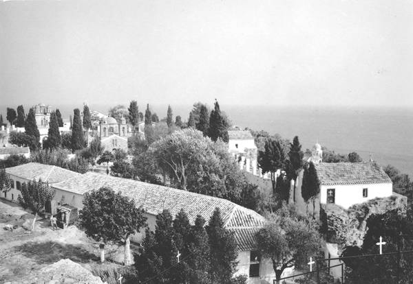 Το μοναστήρι στο Κάστρο Κορώνης