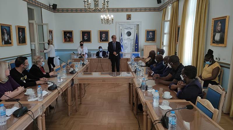 Συνάντηση Νίκα με την αντιπροσωπεία από Κένυα