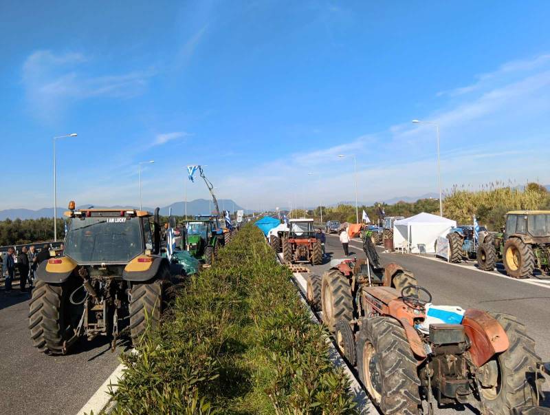 Μεσσηνία: Σε ισχύ οι κυκλοφοριακές ρυθμίσεις στον αυτοκινητόδρομο λόγω αγροτικών κινητοποιήσεων