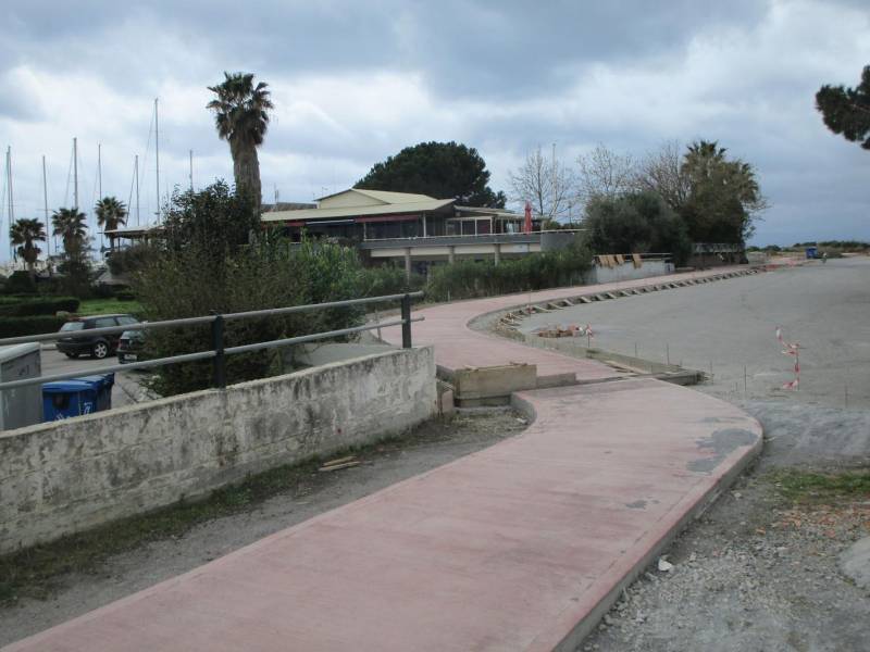 Εφτασε στη μαρίνα Καλαμάτας ο νέος ποδηλατόδρομος