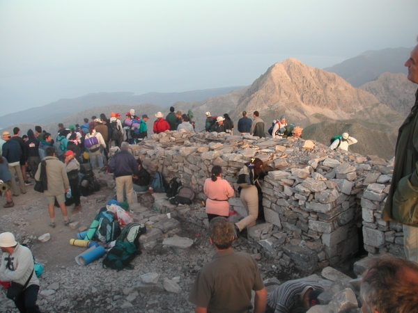 Ο ΕΟΣ Καλαμάτας στο όρος Χαλασμένο