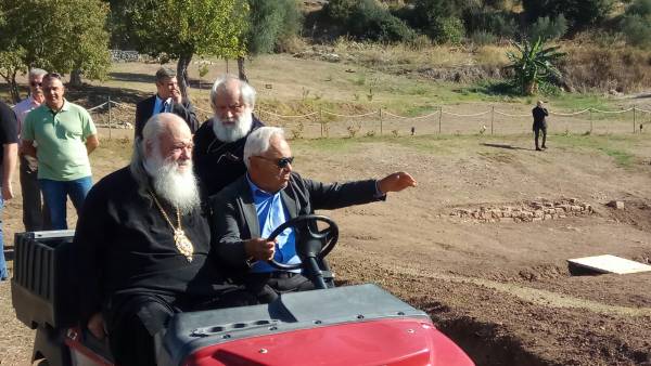 Από την Αρχαία Μεσσήνη ξεκίνησε η επίσκεψη Ιερώνυμου στη Μεσσηνία