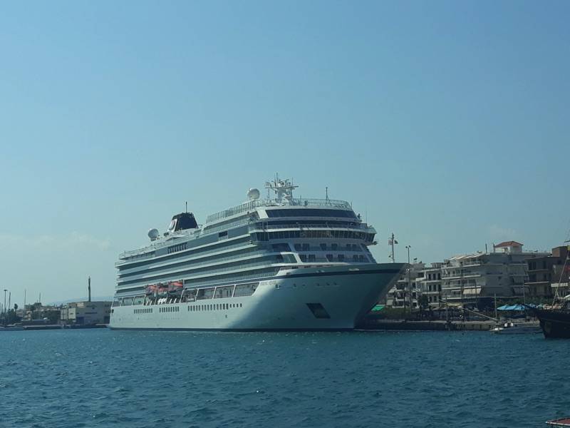 Το κρουαζιερόπλοιο &quot;Viking Venus&quot; στην Καλαμάτα με 537 επιβάτες