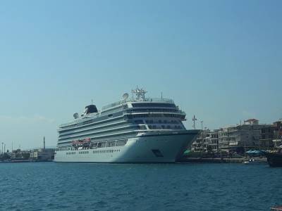 Το κρουαζιερόπλοιο &quot;Viking Venus&quot; στην Καλαμάτα με 537 επιβάτες
