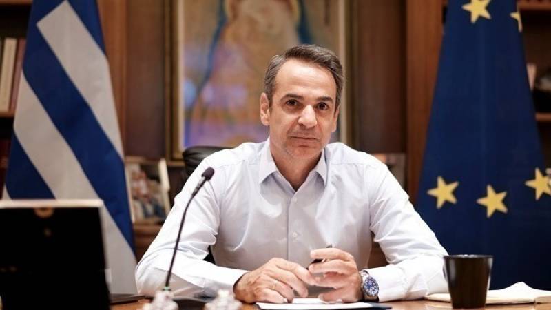 Τηλεφωνική επικοινωνία Μητσοτάκη-Ζελένσκι