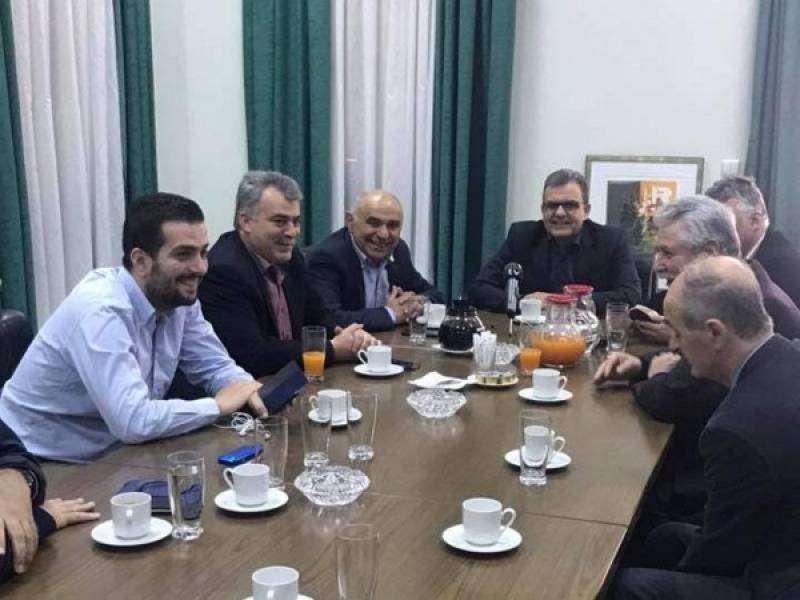 Επίσκεψη Μπουντρούκα στο Επιμελητήριο Αργολίδας