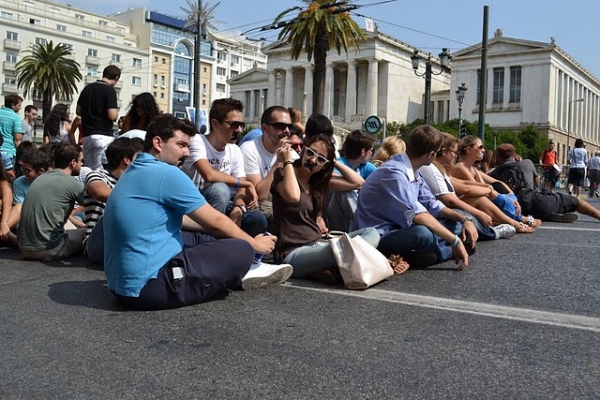 Πανελλαδική κινητοποίηση από τη &quot;Γενιά των φιμωμένων&quot; 