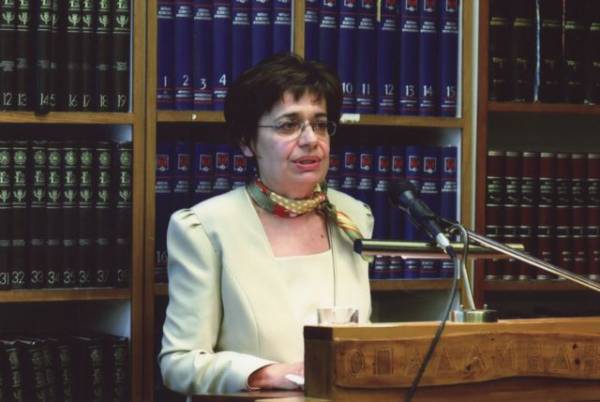 Ομιλία της Μεσσήνιας Θεοδώρας Λούφα-Τζουάνου στο Ναύπλιο