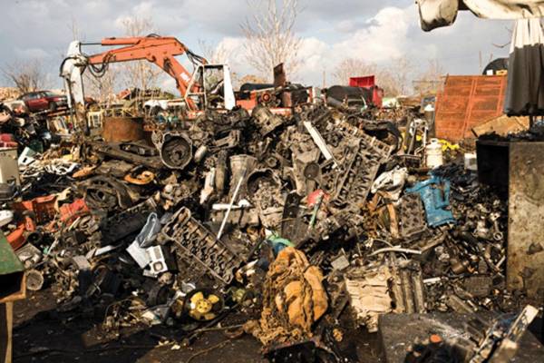 Σύλληψη για παράνομη επιχείρηση σκραπ στο Βραχάτι