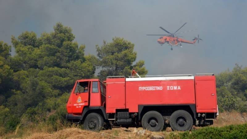 Πολύ υψηλός κίνδυνος πυρκαγιάς τη Δευτέρα σε Αττική, Κρήτη, Στερεά Ελλάδα, Πελοπόννησο, Β. Αιγαίο
