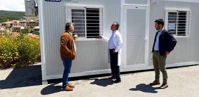 Προκατασκευασμένος οικίσκος και στο Κέντρο Υγείας Πύλου
