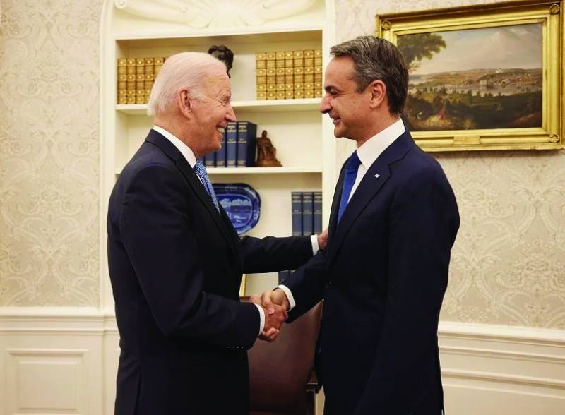 Τι συζητήθηκε στο τετ α τετ Μητσοτάκη-Μπάιντεν στον Λευκό Οίκο (βίντεο)