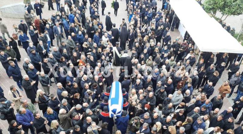 Χανιά: Κηδεύτηκε ο Μανούσος Βολουδάκης