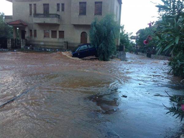 Καταστροφές και στο Αγιο Νικόλαο Μάνης