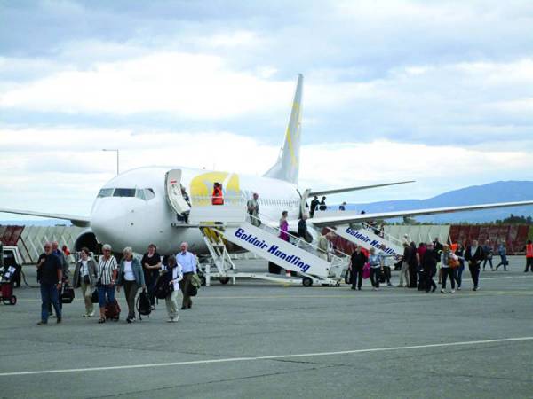 Αυξήθηκε η πληρότητα στις διεθνείς πτήσεις του αεροδρομίου Καλαμάτας