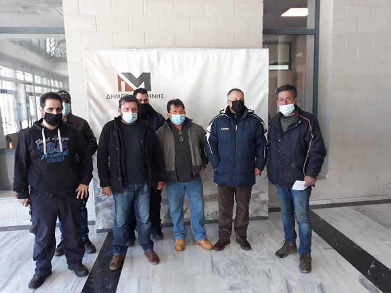 Διαμαρτυρία στη Μεσσήνη για δάνεια αγροτών (βίντεο)