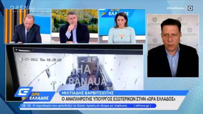 Βαρβιτσιώτης για oυκρανική κρίση: Υπάρχει ανάγκη διπλωματικών παρεμβάσεων αυτές τις ώρες (Βίντεο)