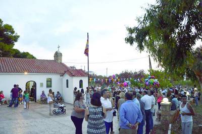 Η γιορτή της Αγίας Κυριακής στον ομώνυμο οικισμό 