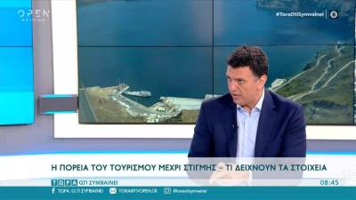 Κικίλιας: Νούμερο 1 προορισμός η Ελλάδα για τους Ιταλούς ταξιδιώτες (βίντεο)