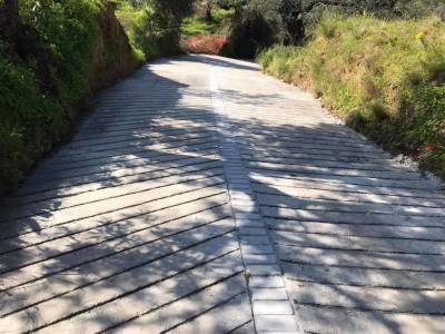 Αγροτική οδοποιία στη Μικρή Μαντίνεια