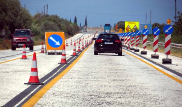 Νέες κυκλοφοριακές ρυθμίσεις στην Κορίνθου - Πατρών