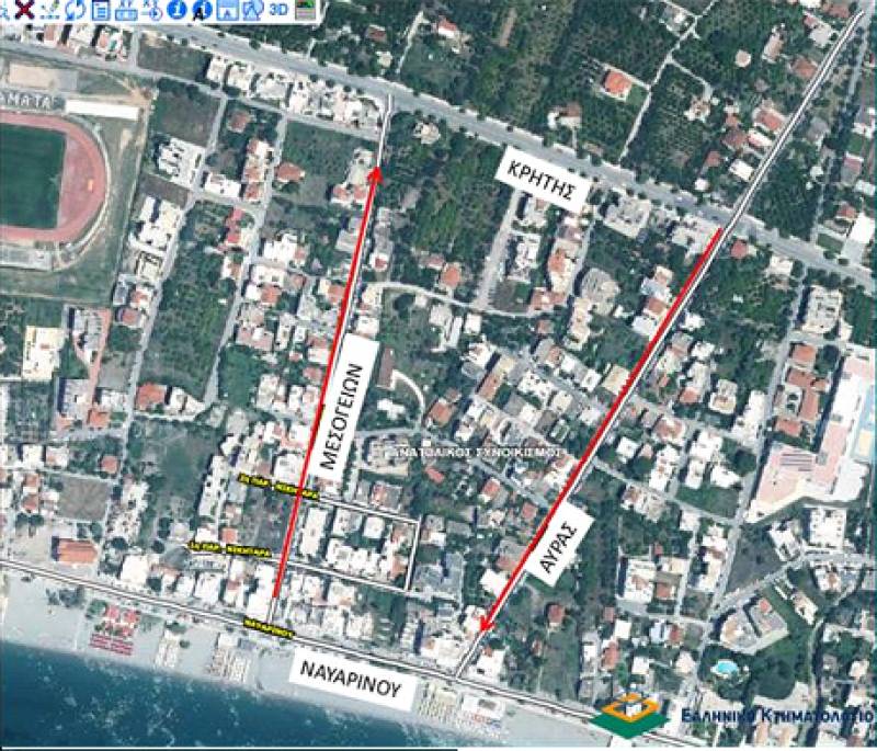 Μονοδρομούνται από σήμερα Αύρας και Μεσογείων