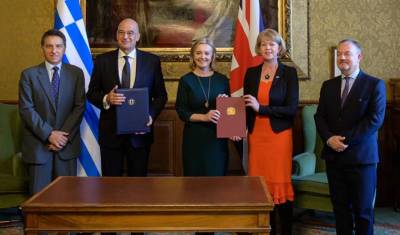 Δένδιας: Νέο κεφάλαιο στις σχέσεις Ελλάδας – Ηνωμένου Βασιλείου