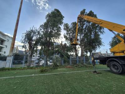 Παρεμβάσεις συντήρησης στο γήπεδο “Π. Μπαχράμης”