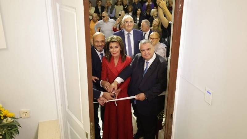 Στην Τρίπολη η Γιάννα Αγγελοπούλου-Δασκαλάκη για τα εγκαίνια της Δημοτικής Πινακοθήκης