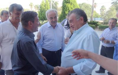 Ο Σάκης Θεοδωρόπουλος προϋπάντησε τον Καμίνη 