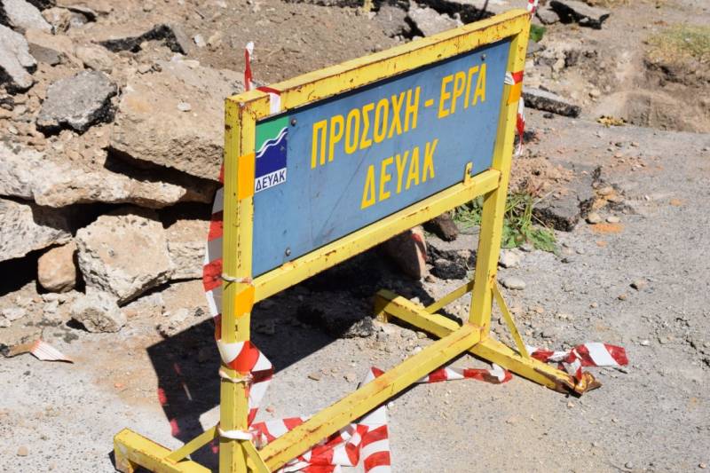 Καλαμάτα: Εργασίες για δίκτυο ύδρευσης στη Βαλαωρίτου