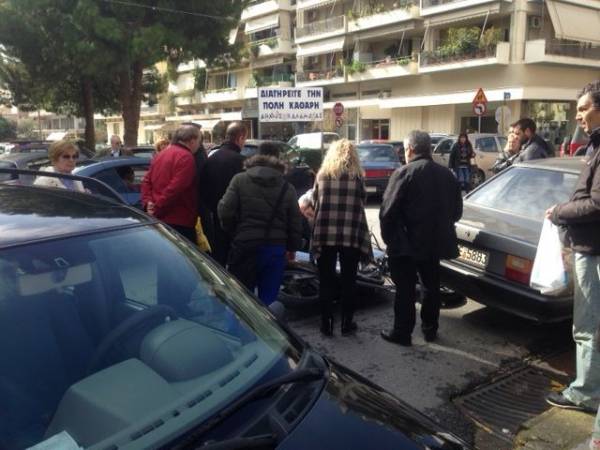 Τροχαίο με τραυματία μοτοσικλετιστή στην Καλαμάτα