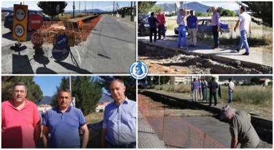 Δήμος Τρίπολης: Παρεμβάσεις στο δρόμο προς το γήπεδο του Αστέρα (βίντεο)