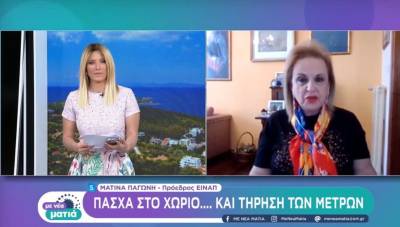 Παγώνη: Καλό θα ήταν να κάνουμε τεστ γυρνώντας από τα νησιά-χωριά (Βίντεο)