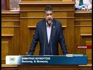 Στα Φιλιατρά το Σάββατο ο Κουκούτσης