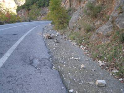 Προστασία του δρόμου Αγ. Νικόλαος - Τραχήλα