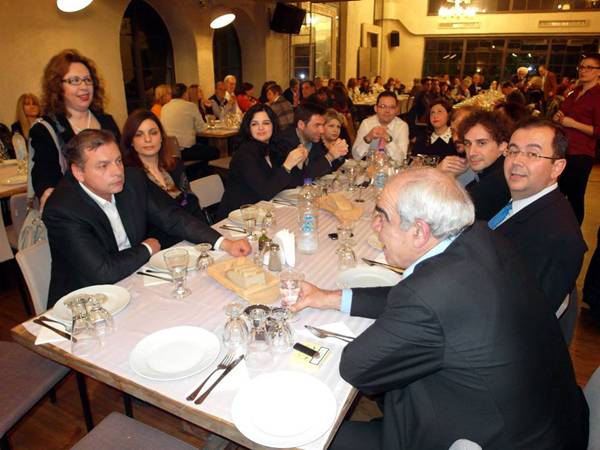 Ομιλία Μανώλη Μάκαρη στην πίτα του "Ανοιχτού Δήμου"