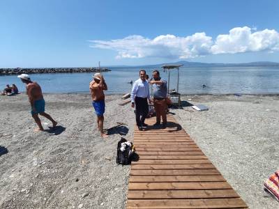 Τοποθέτηση Seatrac στην ακτή του Κορδία