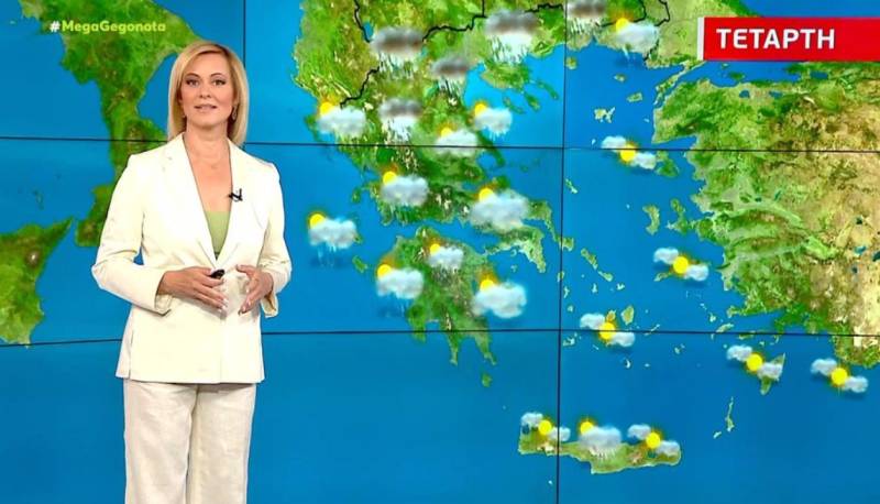 Συννεφιασμένος ο καιρός της Τρίτης - Αναλυτική πρόγνωση (Βίντεο)