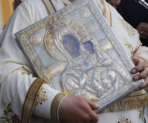 Επιστρέφει στο Βουλκάνο αύριο η εικόνα της Παναγίας