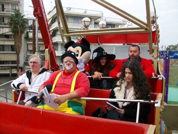 Αποκριάτικο ξεφάντωμα στο Σιδηροδρομικό Σταθμό Καλαμάτας