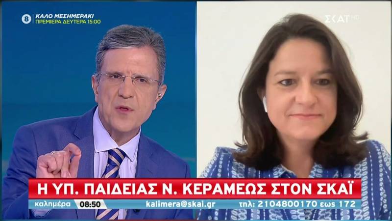 Κεραμέως: Το 80% των εκπαιδευτικών έχει εμβολιαστεί (Βίντεο)